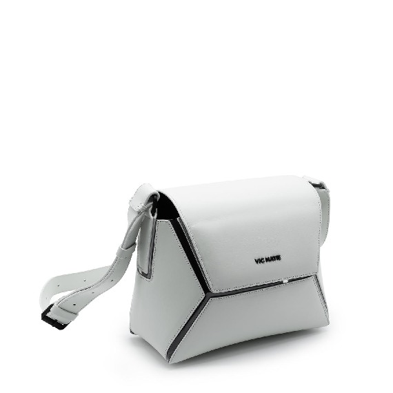 Sofia big pvc<br /> cream/transparent 3D hexagon shoulder bag