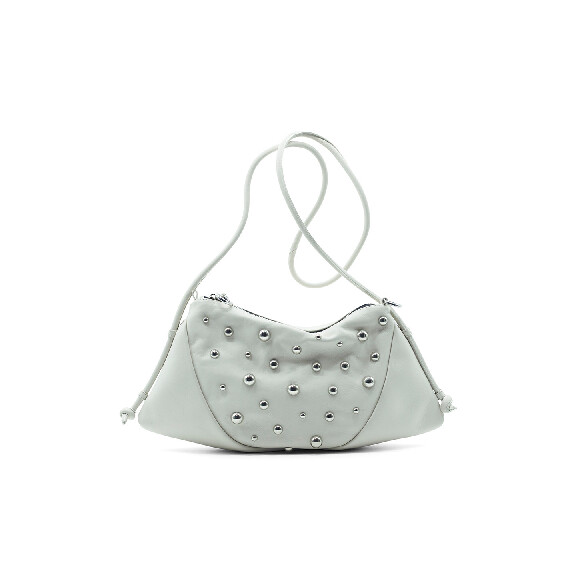 Olga<br />Tracolla panna con borchie