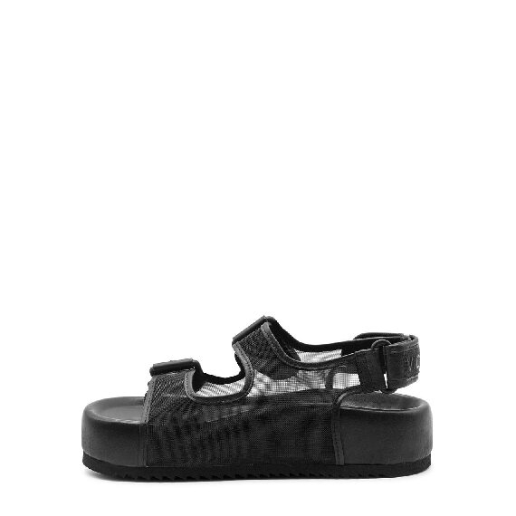 Bubble black sandal 
