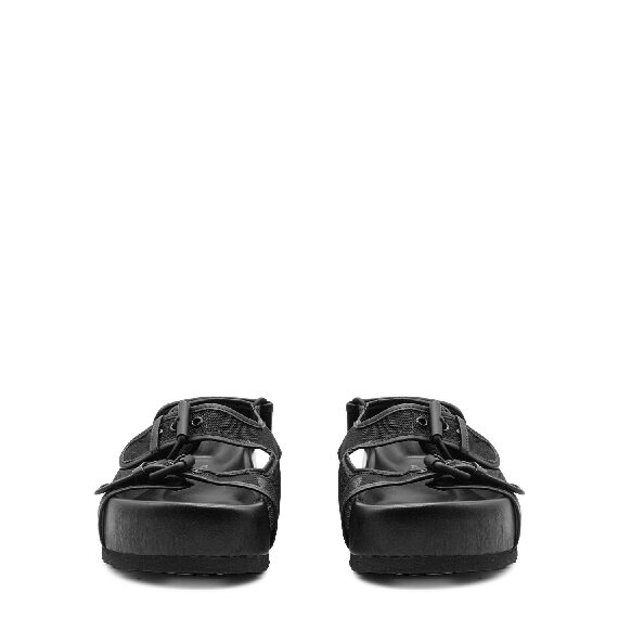 Bubble black sandal 