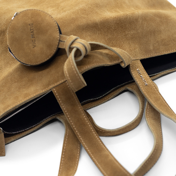 Sierra<br/>Camel rectangular shopper  